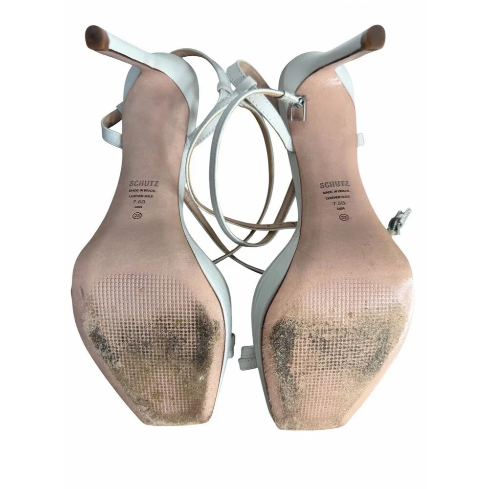 SCHUTZ leather upper